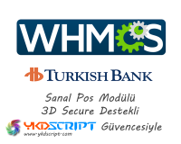 Whmcs Turkish Bank Sanal Pos Entegrasyon Modülü